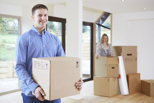 Secure storage and careful packing for Mayfair customers