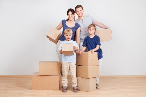 Packing and protecting furniture for a home relocation in central London