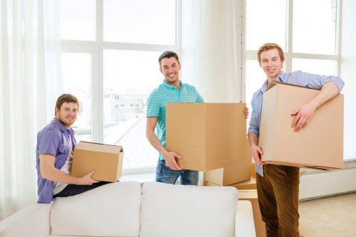 Packing and protection for fragile items during a small removal