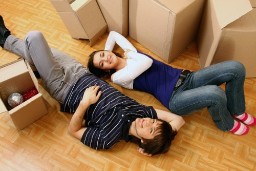 Temporary storage support for central London moves and renovations in Mayfair